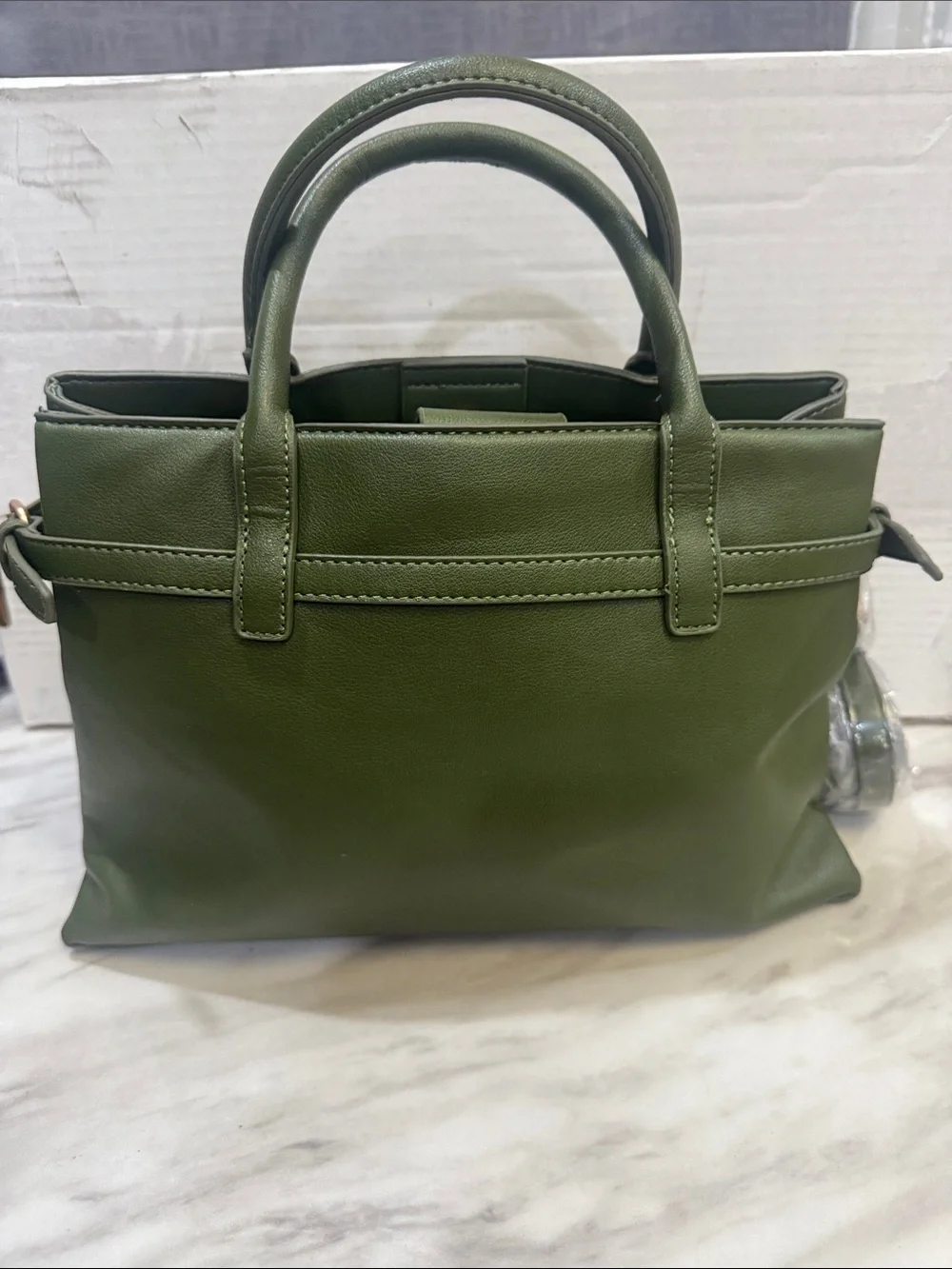 London Fog structured olive